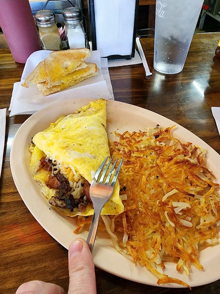 Triple Meat Omelet